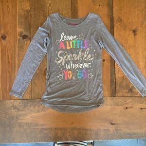 Girls Long Sleeve Tee size Medium